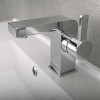 ChicFurnit Bathroom Sink Faucet Single Handle Chrome Finish Sleek Design for Modern Bathrooms, Silver, 11"*11"*7" - 4 of 4