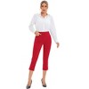 Clearlove Pants for Women Casual Summer Pull On Yoga Dress Work Jeggings Athletic Golf Crop Pants with Pockets - 2 of 4