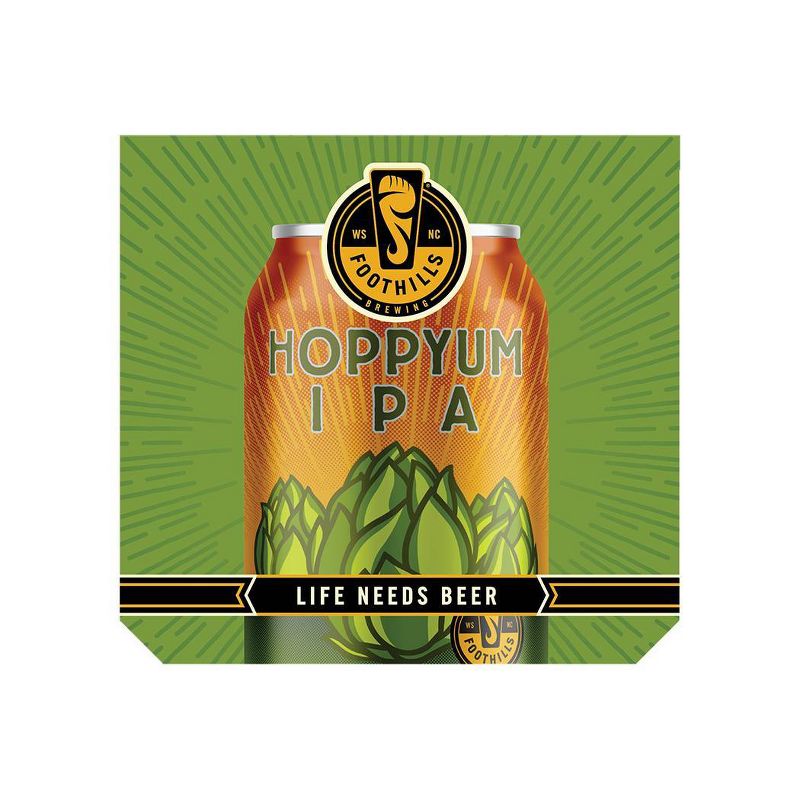 Foothills Hoppyum IPA Beer - 6pk/12 fl oz Cans, 3 of 4