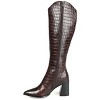 Journee Signature Extra Wide Calf Women's Genuine Leather Laila Boot - 2 of 4