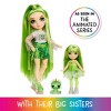 Rainbow High Littles Rainbow Fantasy Fairies + Pet - Emerald Green 5.5" Small Doll & Dragon - 4 of 4