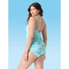 Roxanne Shirred Cabana Lights One Piece Swimsuit - 2 of 2