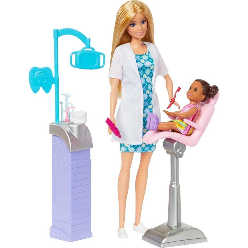 Barbie Careers Dentist Doll with Blonde Hair and Playset with Accessories, 5 of 7