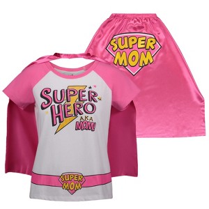 Pullover Costume T-Shirt and Cape Sizes (Small - X-Large) - 1 of 4