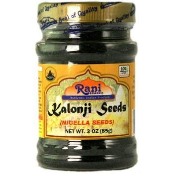 Kalonji (Nigella) Seeds - 3oz (85g) - Rani Brand Authentic Indian Products