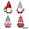 Big Dot of Happiness Christmas Gnomes - Decorations Holiday Party Essentials - Set of 20 - 3 of 4