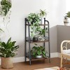3-Tier Bathroom Ladder Shelf,Small Bathroom Organizers and Storage, Small Freestanding Ladder Shelf for Bathroom Living Room Balcony Kitchen - 3 of 4