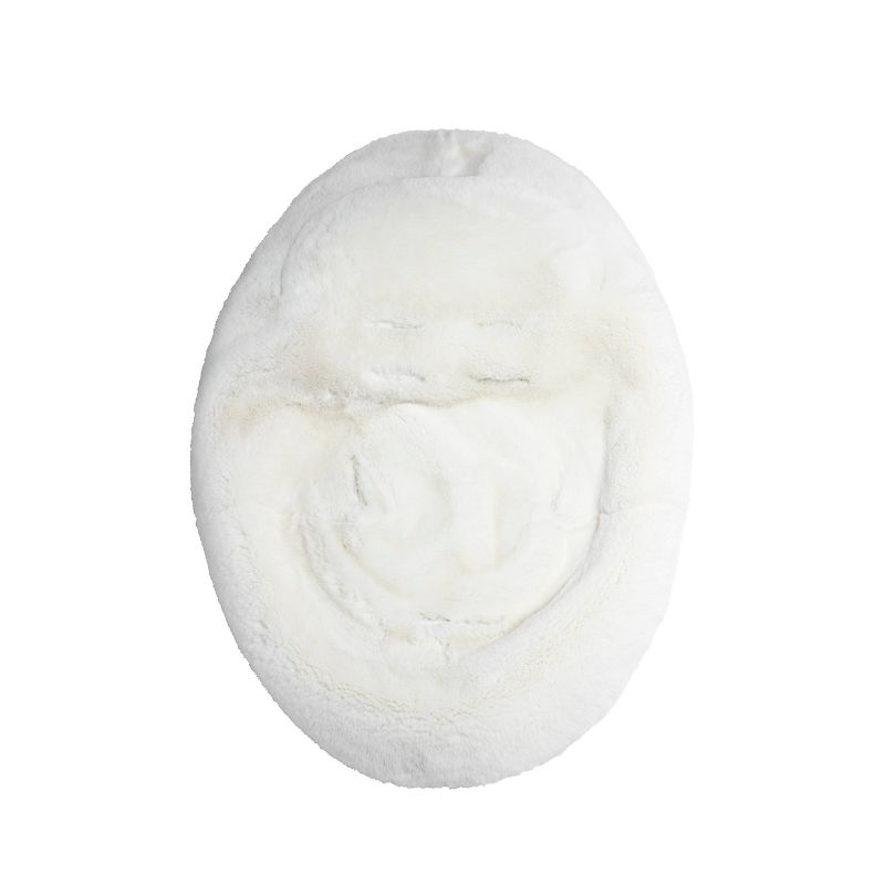 Munchkin Premium Ultra-Soft Faux Fur Baby Swing - White, 2 of 8
