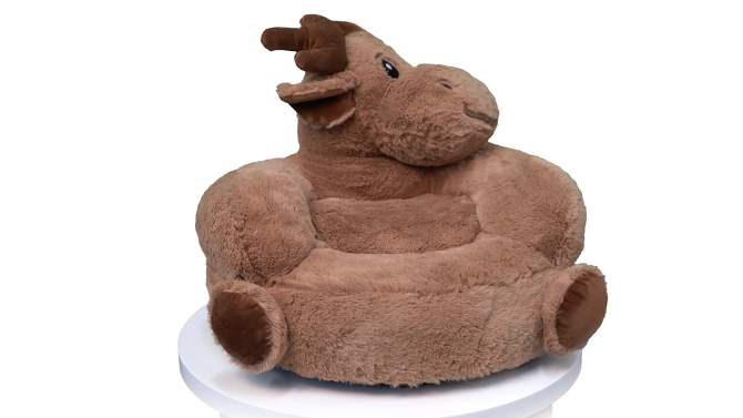 Moose Plush Character Kids&#39; Chair - Trend Lab, 2 of 6, play video