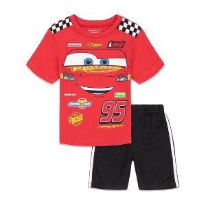 Disney Lion King Cars T-Shirt and Mesh Shorts Outfit Set Little Kid to Big Kid - 1 of 4