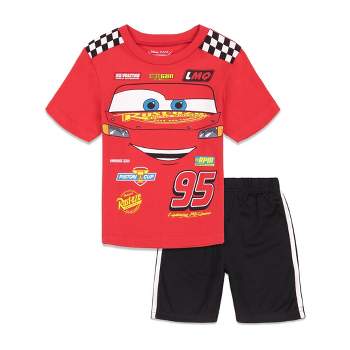 Disney Cars Boys’ Long Sleeve Shirt Costume and Jogger Set for Toddler and  Little Kids – Red/Black : : Clothing, Shoes & Accessories