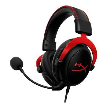 HyperX Cloud II Gaming Headset for PC/PlayStation 4/Xbox One/Series X|S/Nintendo Switch - Red