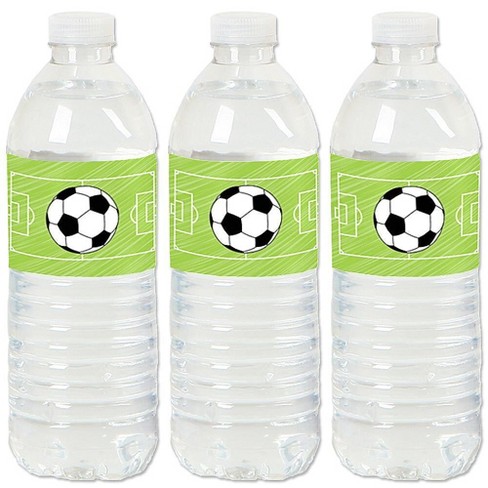 Big Dot Of Happiness Goaaal - Soccer - Baby Shower Or Birthday Party Water  Bottle Sticker Labels - Set Of 20 : Target