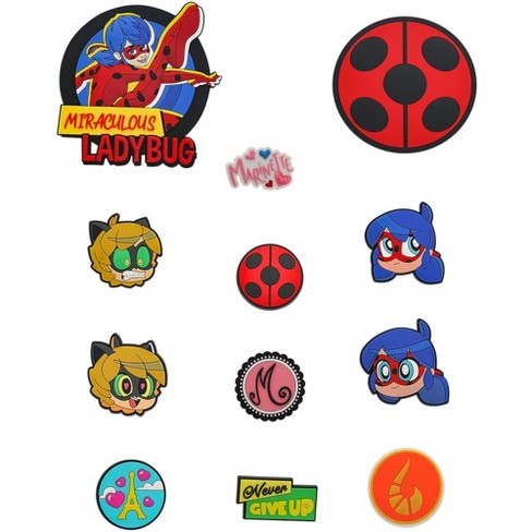 Miraculous Ladybug Pop n' Swop 12 Assorted Badges - Collection 1 - image 1 of 4