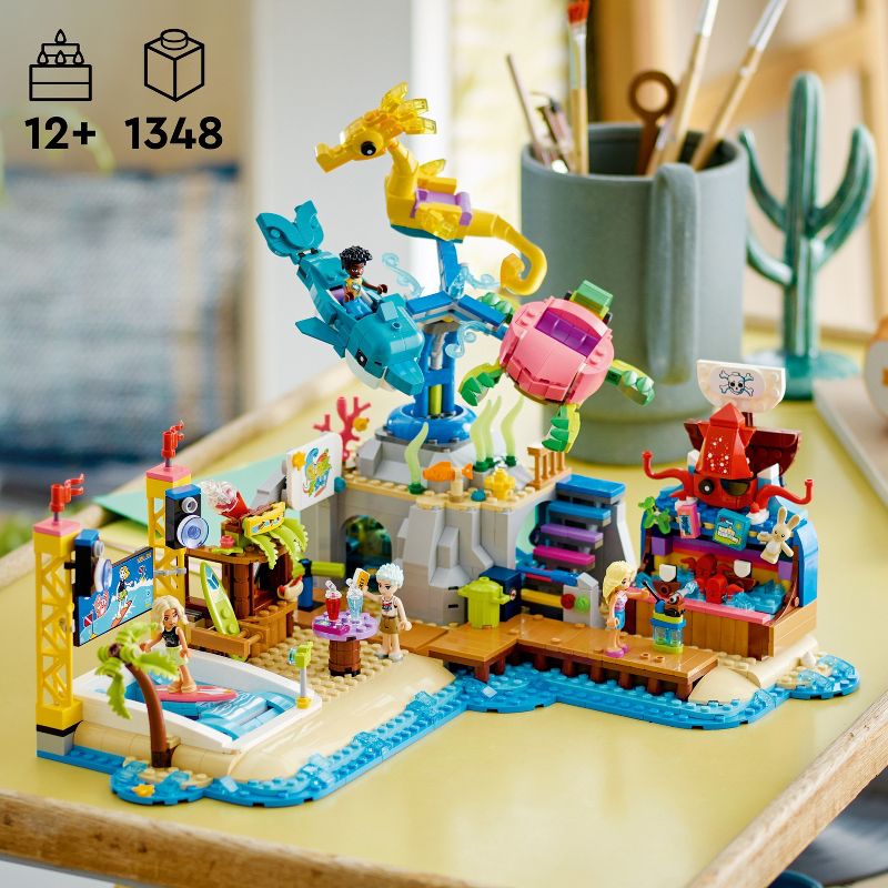 LEGO Friends Beach Amusement Park Teen Building Kit 41737, 3 of 8
