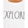 RAE DUNN - Women's Short Sleeve Shirttail Hem T-Shirt - 4 of 4