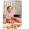 Stellou & Friends Cotton Pink and White 3 Piece Clothing Set for Newborns, and Babies - 3-9 Months - 4 of 4