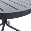 Courtyard Casual Santa Fe 7 pc Spring 60" Hexagon Dining Set  Includes one Hexagon table and 6 Spring Chairs - 4 of 4