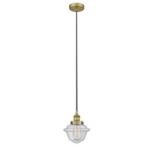 Oxford - 1 Light Mini Pendant In Traditional Style-9.5 Inches Tall and 7.5 Inches Wide - 1 of 1