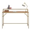 PAGED Computer Desk Modern Minimalist Home Office Desk with Three Built-in Cubbies, Writing Desk for Living Room - 4 of 4