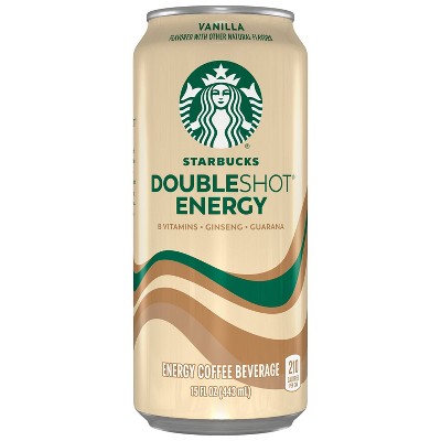 Starbucks Doubleshot Energy Vanilla Fortified Energy Coffee Drink - 15 fl oz