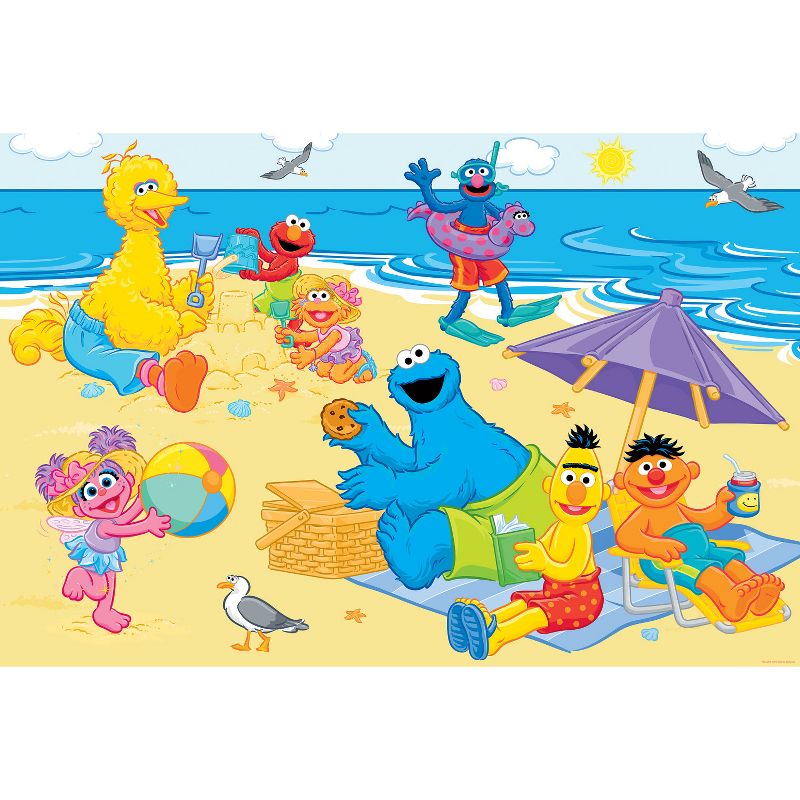 MasterPieces Sesame Street - Fun in The Sun 24 Piece Floor Jigsaw Puzzle for Kids, 3 of 6