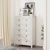 AMERLIFE Farmhouse Wood Rustic Chest of Drawers - 3 of 4