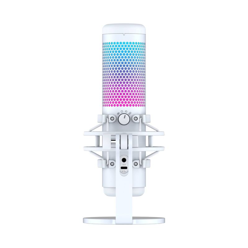 HyperX QuadCast S RGB USB Condenser Microphone for PC/PlayStation 4 - White, 4 of 17