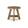 Signature Design by Ashley Brinstead Modern End Table with Glazed Natural Light Oak Finish, Light Brown - 3 of 4