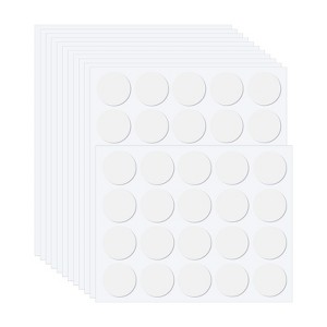 Unique Bargains Round Removable Adhesive Poster Double-Sided Adhesive Dots - 1 of 4