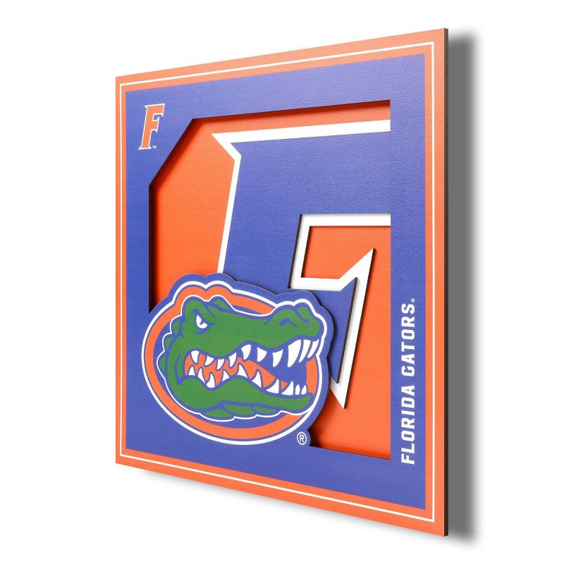 NCAA Florida Gators 3D Logo Series Wall Art - 12&#34;x12&#34;, 1 of 5