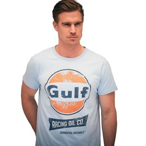 GrandPrix Originals Men's Gulf Vintage Racing Oil T-Shirt - 1 of 4