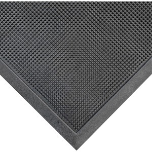 KOVOT Durable Heavy Duty Rubber Fingertip Mat, Flexible Rubber Scraper Door Mat For Indoor & Outdoor Non Slip Rain Snow and Ice - 1 of 4