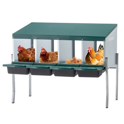 Racxily Metal Chicken Nesting Box