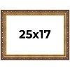 PosterPalooza | Museum Gold Picture Frame - UV Acrylic, Backing Board, Hanging Hardware Included - 2 of 4