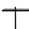 Kate & Laurel All Things Decor 42"x23" Ramone Tiered Wall Shelf Black - 3 of 4