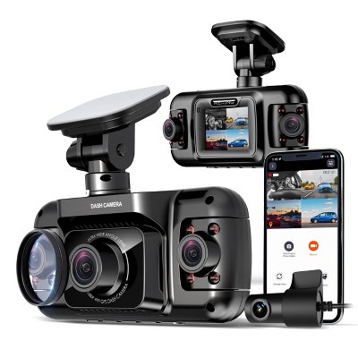 Rexing Dt2 Dual Channel 1080p Front And Rear Dash Cam : Target