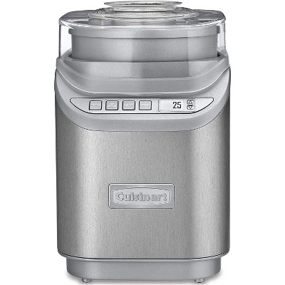 Cuisinart ICE-70FR 2 Quart Ice Cream Maker Silver - Certified Refurbished