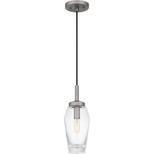 Quoizel Lighting 1 - Light Pendant in  Antique Nickel - 1 of 4