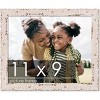 PosterPalooza | Photo Size Shabby Chic White Picture Frame - UV Acrylic, Foam Board Backing, Hanging Hardware - 2 of 4