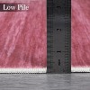 Non Slip Washable Rug - Modern Low Pile Indoor Mat, Stain Resistant & Foldable for Kitchen, Entryway, Living Room, Bedroom - 4 of 4