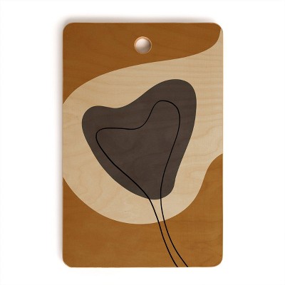 17" x 12" Wood Alisa Galitsyna Love Rectangular Cutting Board - society6