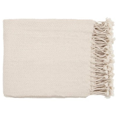 Mark & Day Silz 50"W x 60"L Solid and Border Throw Blankets