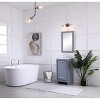Elegant Lighting Collier 2 light Chrome and Clear glass Wall sconce - 2 of 4