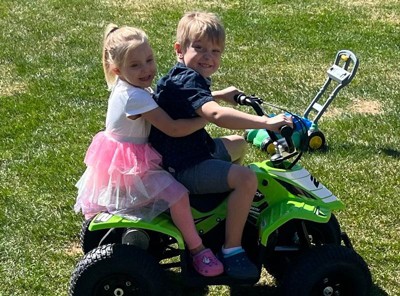 Razor 24v Dirt Quad Sx Mcgrath Powered Ride-on - Green : Target