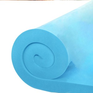 Itopfox Gel Infused Memory Foam Mattress Topper, Soft Bed Topper for Enhanced Comfort, CertiPUR-US Certified, Blue - 1 of 4