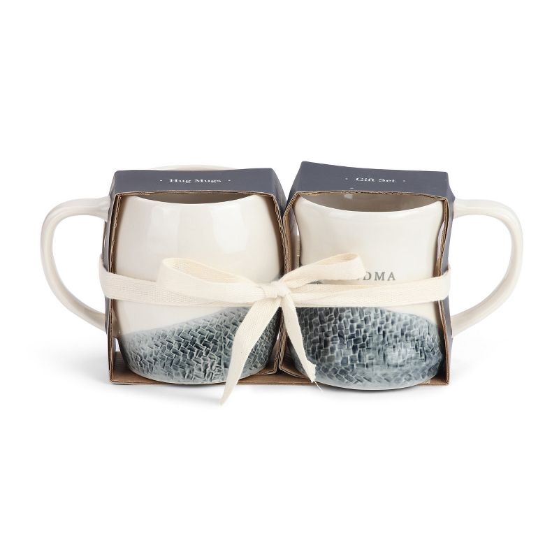 DEMDACO Grandpa and Grandma Hug Mugs - Set of 2 12 ounce - White, 3 of 7