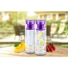 24oz Flavorful Fruit-Infuser Water Bottles, 2-Pack, Purple - 2 of 3