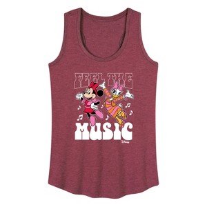 Women's - Disney - Mickey & Friends Graphic Racerback Tank - 1 of 4