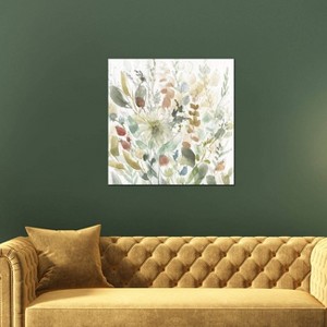 iCanvas Linen Wildflower Garden by Carol Robinson Canvas Print Wall Art - 1 of 3